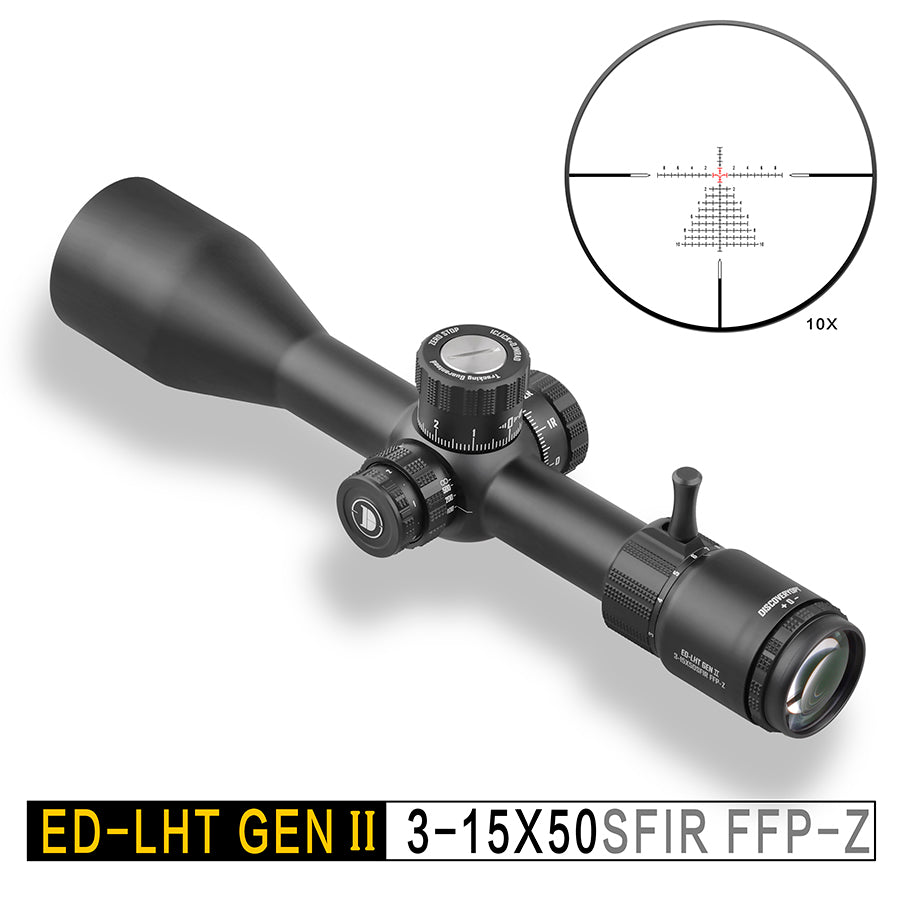Mira Telescópica Discovery ED-LHT GEN2 3-15X50 FFP