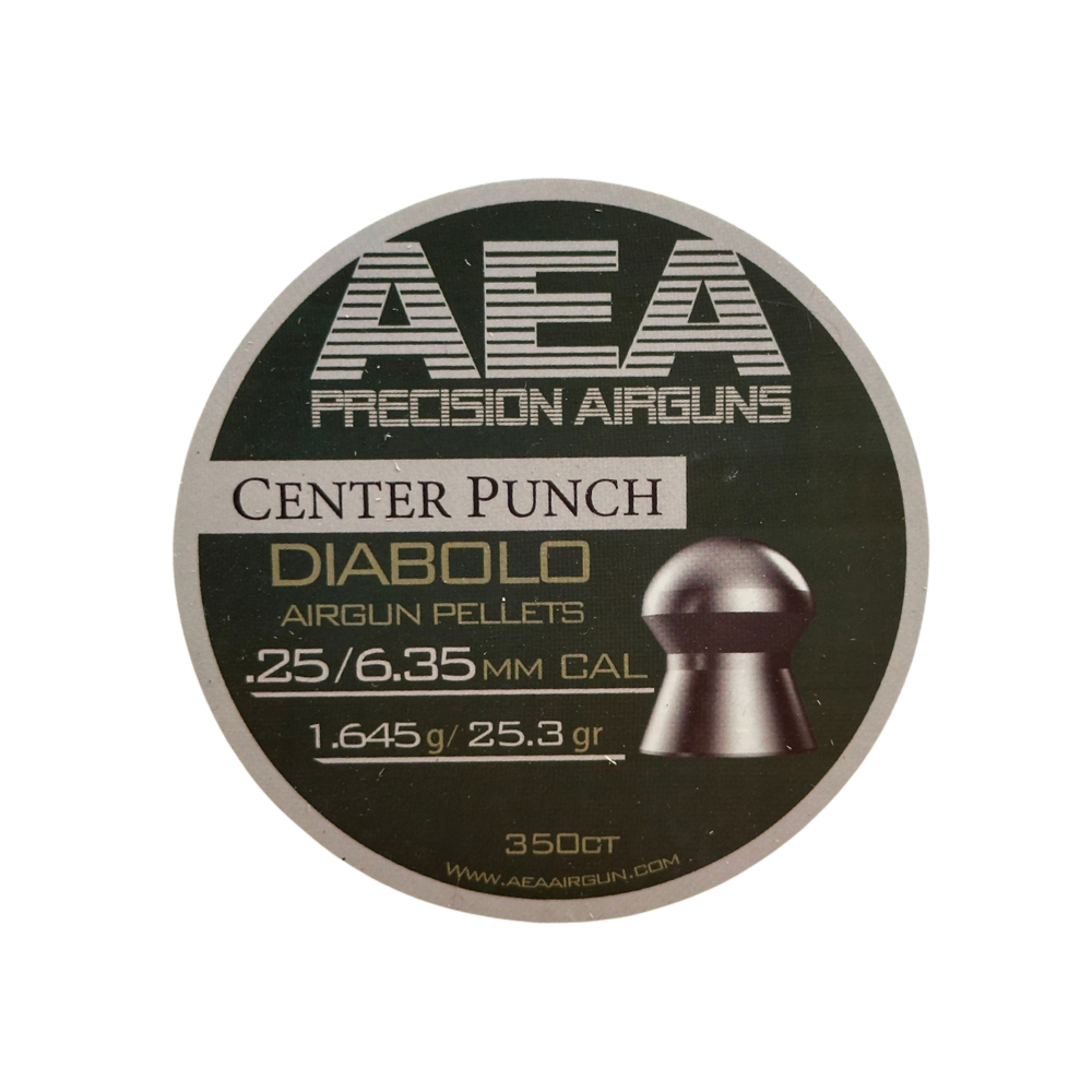 Poston AEA Diabolo Center Punch .25/6.35mm CAL - 25.3gr - 350ct