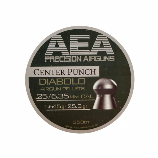 Poston AEA Diabolo Center Punch .25/6.35mm CAL - 25.3gr - 350ct