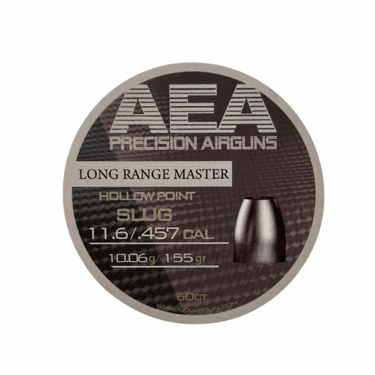 Slug AEA Long Range Master Hollow Point 11.6mm/.457 CAL - 155gr - 60ct
