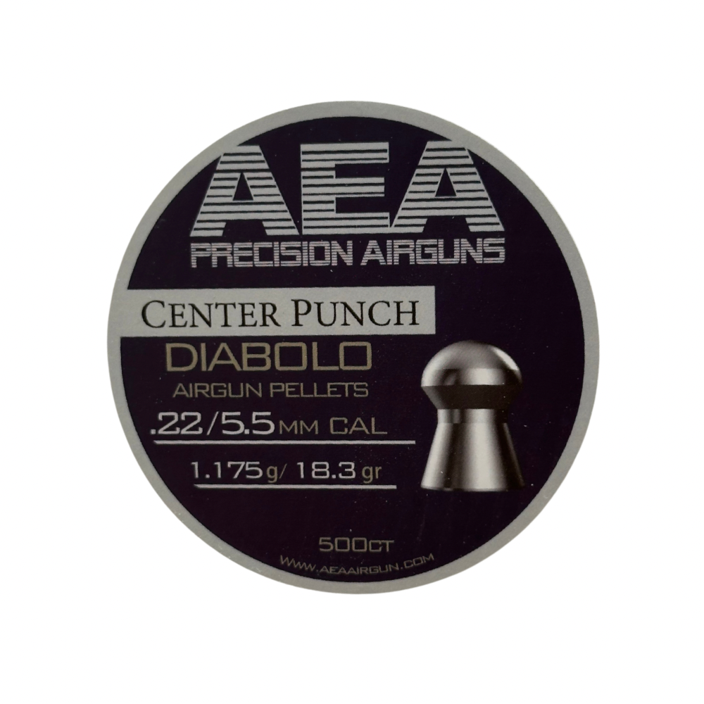 Poston AEA Diabolo Center Punch .22/5.5mm CAL - 18.3gr - 500ct