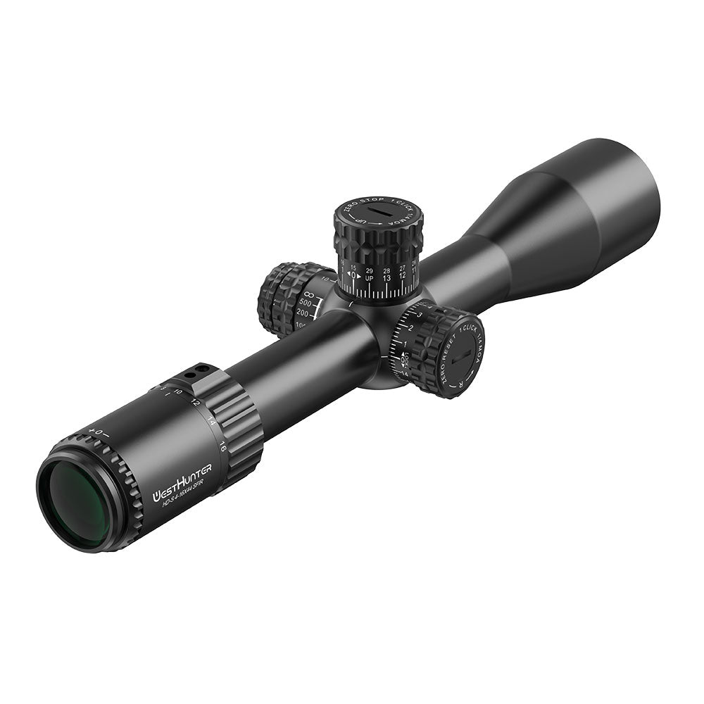 Mira Telescópica WestHunter HD-S 4-16X44 SFIR SFP Zero Stop