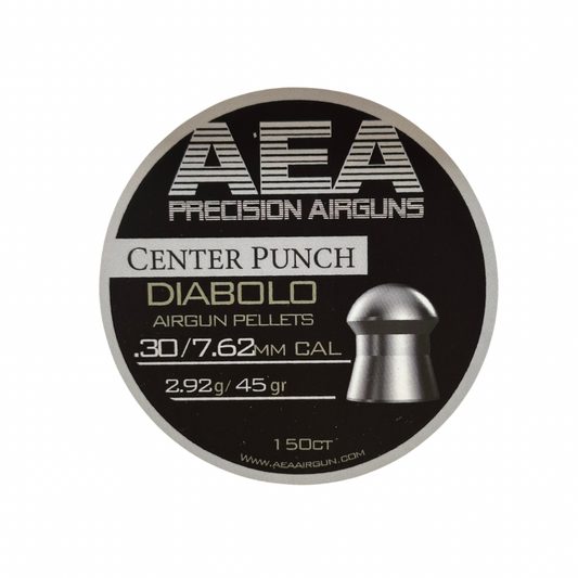 Poston AEA Diabolo Center Punch .30/7.62mm CAL - 45gr - 150ct