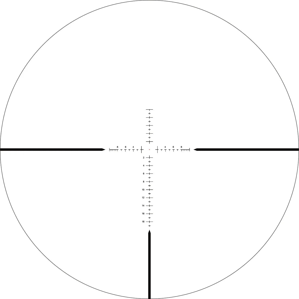 Mira telescópica T-EAGLE ZS 4-16x50 zero stop 