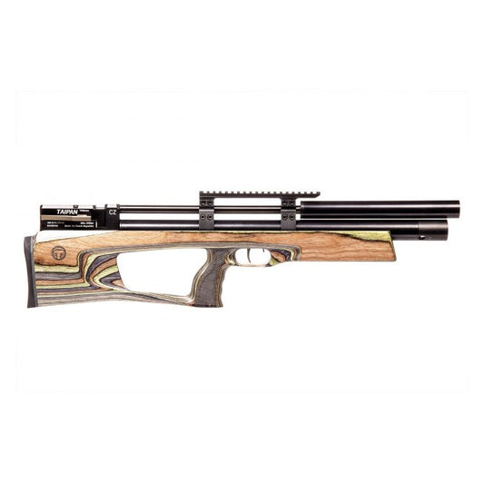 Rifle Pcp TAIPAN STANDARD CAFE Y VERDE CAL 6.35