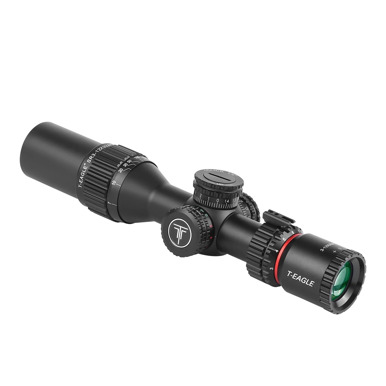 Mira Telescópica T-EAGLE SR 3-12x32 AO FFP Compacta Chile